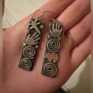 Alex Sanchez earrings Native American jewelry